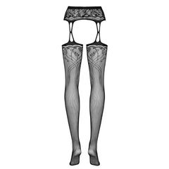 OB Garter stockings S206 black