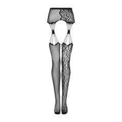 OB Garter stockings S821 black