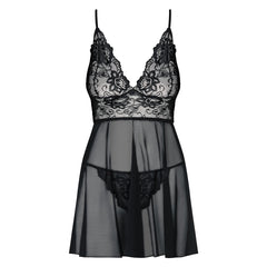 OB Idillia babydoll & thong black