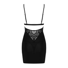 OB Maderris chemise & thong black