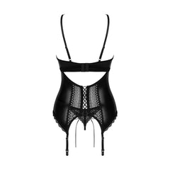 OB Norides corset & thong black