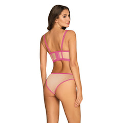 OB Nudelia top & panties pink