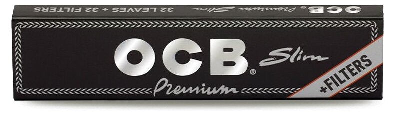 OCB - Premium Slim Kingsize + Tips - Display - 32 x 32 Stück