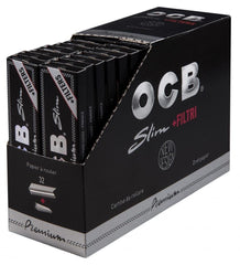 OCB - Premium Slim Kingsize + Tips - Display - 32 x 32 Stück
