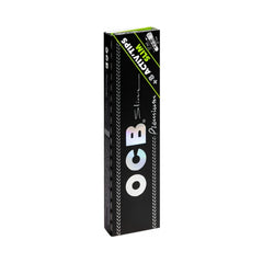 OCB Schwarz Premium Slim + 8 Activ Tips