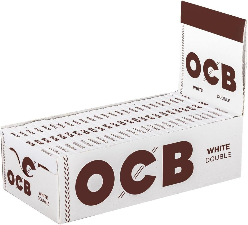 OCB - White Double Window - Display - 25 x 100 Stück