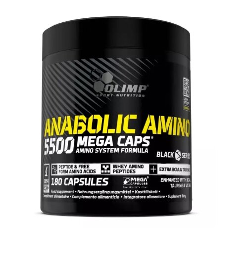 Olimp Anabolic Amino 5500 - 180 Mega Kapseln
