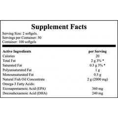 Omega-3 - 100softgels x12