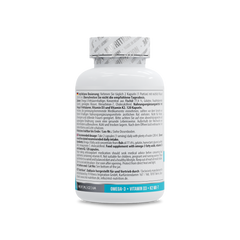 Omega 3 Triglyceride D3 + K2 120 softgels
