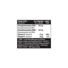 Omega 3 Triglyceride D3 + K2 120 softgels
