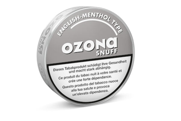 Ozona - English Menthol Type - Display - 10 x 6g