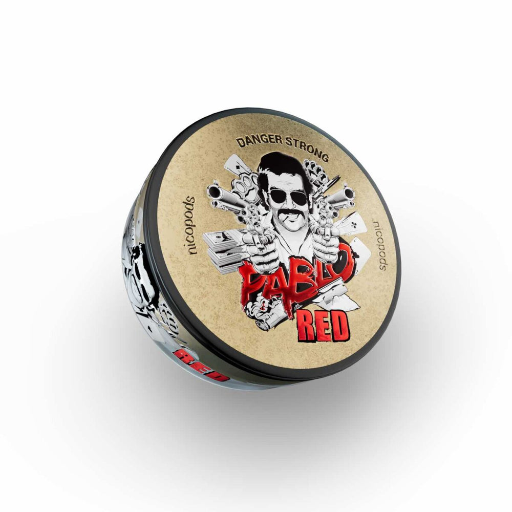 PABLO - RED - All White Snus - 16g