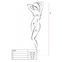 PE BS099 Bodystocking white