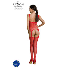 PE ECO Bodystocking BS008 red