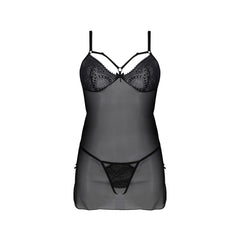 PE ECO Drosera chemise & thong black