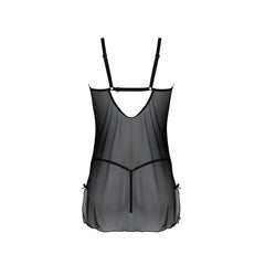 PE ECO Drosera chemise & thong black