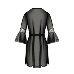 PE ECO Leafa peignoir black