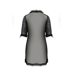 PE ECO Selaginella peignoir black