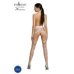 PE ECO Strumpfhose ouvert S006 white
