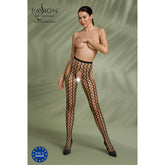 PE ECO Strumpfhose ouvert S007 black
