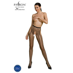 PE ECO Strumpfhose ouvert S007 black