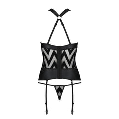 PE Hima corset & thong black