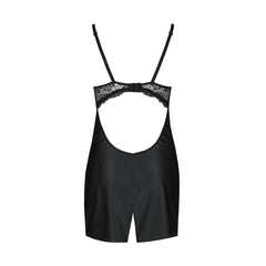 PE Loona chemise & thong black