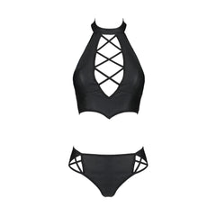 PE Nancy bikini 2pcs set black