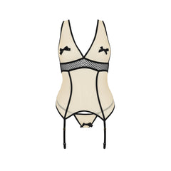 PE Viena corset & thong beige