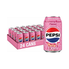 Pepsi Raspberry Ripple 330ml (UK)