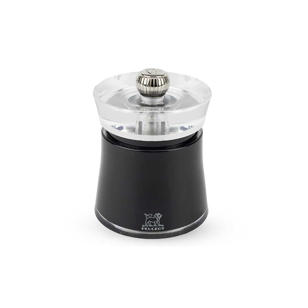 Peugeot Bali Pfeffermühle, schwarz, 8 cm