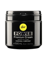 1: pjur - Power Premium Cream - Hybrid-Gleitmittel - 500 ml