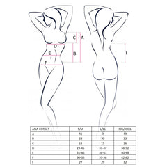 PL Ana corset schwarz