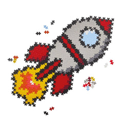 Plus Plus 500 Kreativ Bausteine Puzzle Rakete