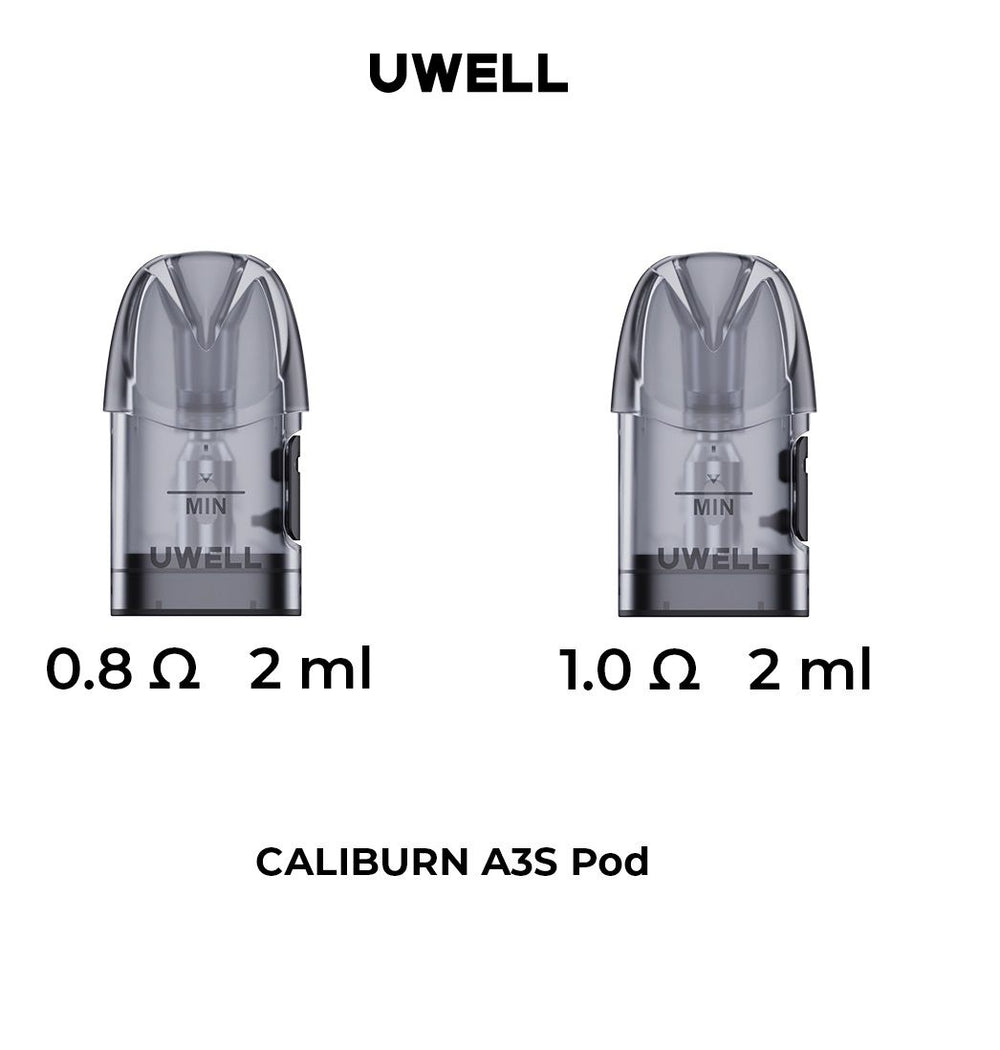 4 x Uwell Caliburn A3s Pod