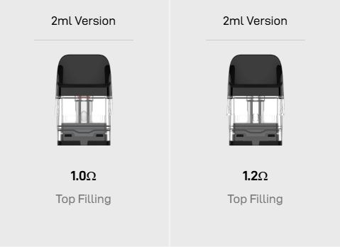 4 x Vaporesso XROS / XROS Mini Pod 2ml