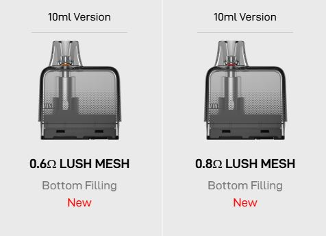 2 x Vaporesso Eco Nano Plus Mesh Pod 10ml