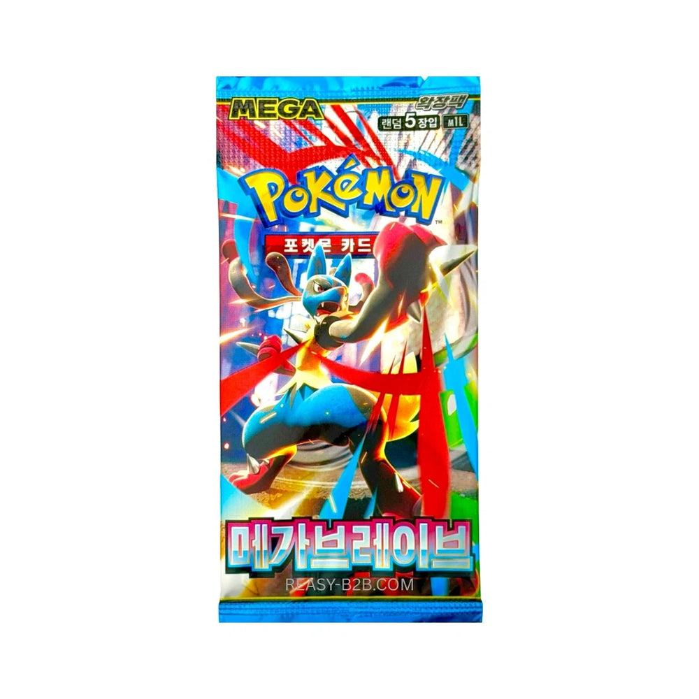 Pokemon Booster - Korea - Mega Brave M1L