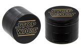 Aluminium Grinder STOP WARS, 50mm, 4tlg.