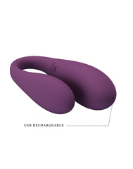 Pretty Love - August - Paarvibrator mit App-Steuerung - Lila