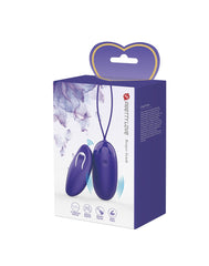 Pretty Love - Berger-Youth - Ei-Vibrator mit Fernbedienung - Blau