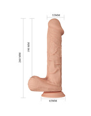 Pretty Love - Bergrisi - Realistischer Dildo 26 cm - Nude
