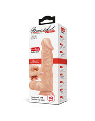 Pretty Love - Buraq - Realistischer Dildo 24 cm - Nude