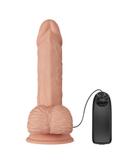 Pretty Love - Catoblepas - Realistischer Vibrationsdildo 20.6 cm - Nude