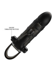 Pretty Love - Cuper - Penishülle + Rabbit-Vibrator - Schwarz
