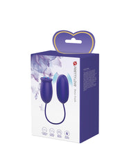 Pretty Love - Daisy-Youth - 2 in 1 Klitorislecker und vibrierendes Ei - Lila