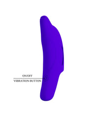 Pretty Love - Delphini - Fingervibrator - Blau