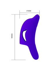 Pretty Love - Delphini - Fingervibrator - Blau