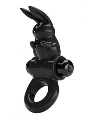 Pretty Love - Exciting Ring - Vibrierender Cockring - Schwarz