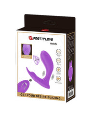 Pretty Love - Idabelle - Tragbarer Vibrator mit Fernbedienung für den G-Punkt - Lila